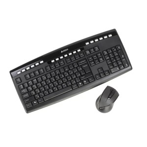 کیبورد و ماوس بی سیم ای فورتک مدل 9200F